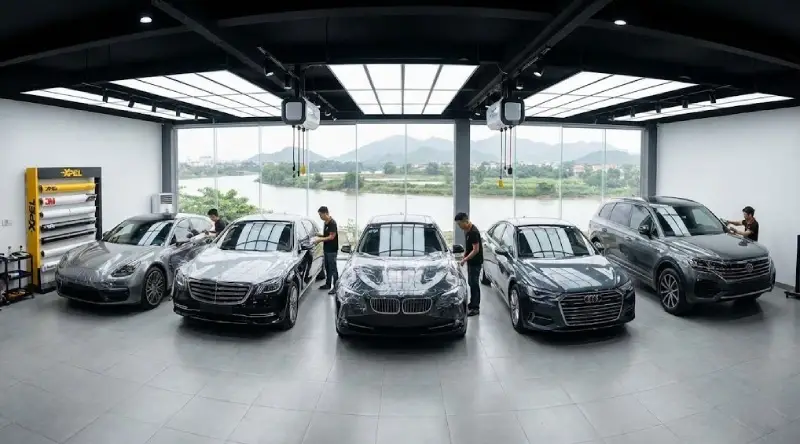 Tại sao xe ở Nghệ An "cần" dán PPF hơn nơi khác?