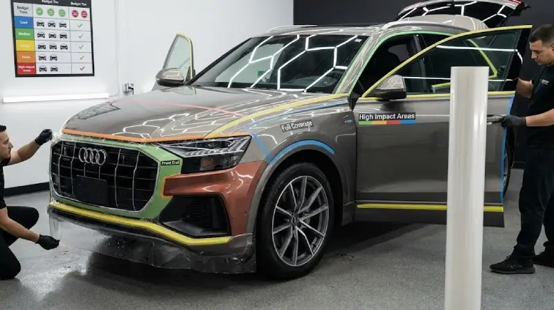 Dán PPF toàn xe hay từng phần? Cách chọn gói phù hợp ngân sách